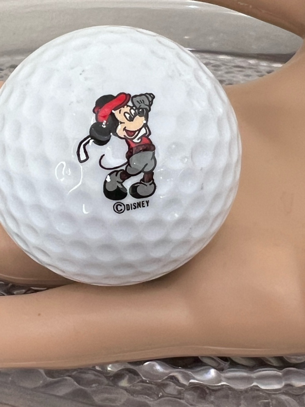 Vintage Mickey Mouse, Disney souvenir golf ball